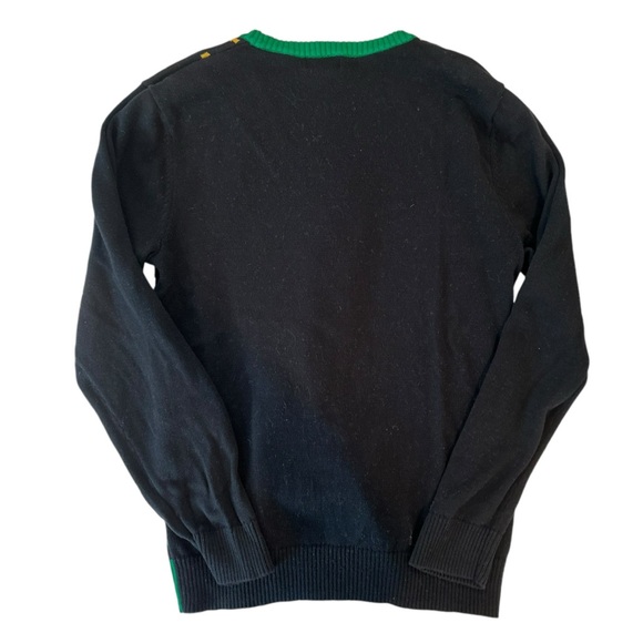 Alex Stevens Game Over High Score Space Invaders Santa Christmas Trees Sweater L - Picture 3 of 8